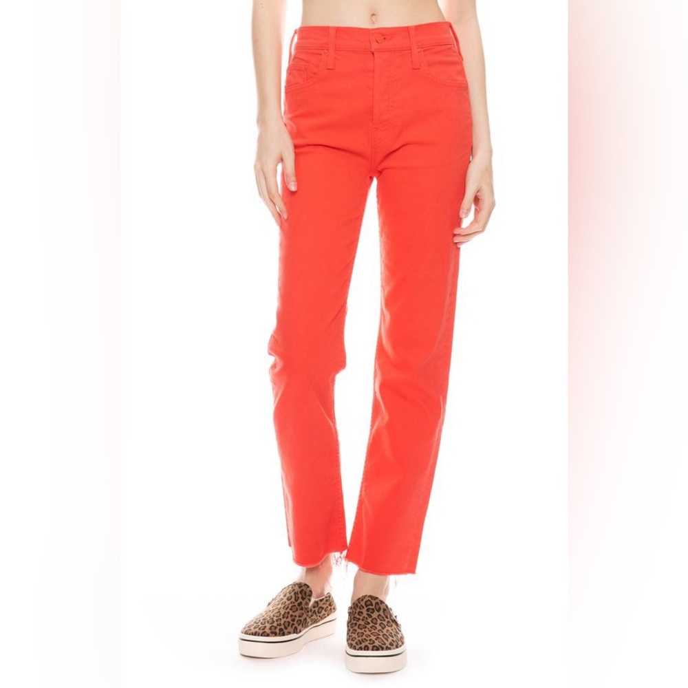 MOTHER Tomcat ankle jeans in Play Date